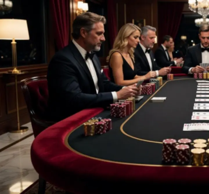 Profesjonalny stół pokerowy przygotowany na mobilny wieczór pokerowy Anna Wójcik-Wojeńska Nartnik Pool
